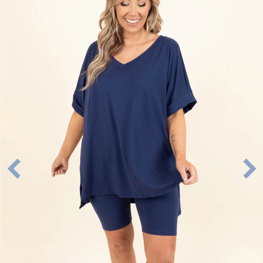 Chic Soul Bare Necessities Set - Light Navy